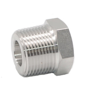 Hexagon Reducing Gland 3/8" to 1/4" – Stainless Steel, 12mm Hole
