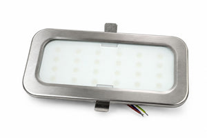 LED Hood Light – Stainless Steel, 12W, 6500K (93x190mm)