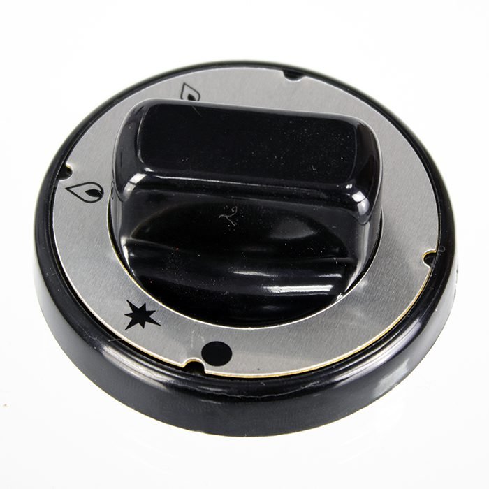 pel valve knob black