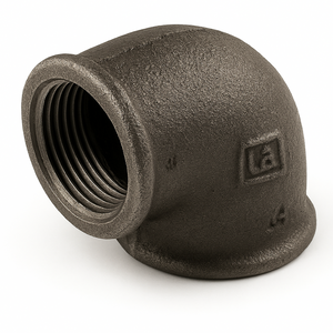 Reducing Elbow 90° Female/Female BSP Black Malleable Iron