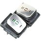 rocker switch s.st front