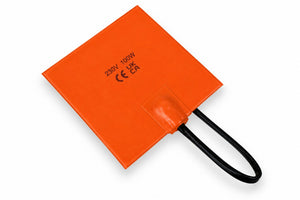 Silicone Heater Mat 150 x 150mm – 100W 230V