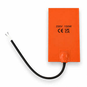 Silicone Heater Mat 200 x 100mm – 150W 230V