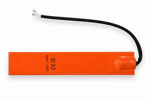Silicone Heater Mat 250 x 50mm – 100W 120V