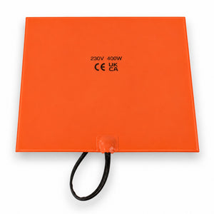 Silicone Heater Mat 300 x 300mm – 400W 230V