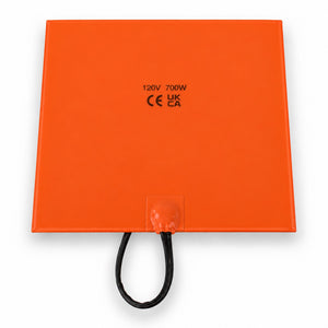 Silicone Heater Mat 300 x 300mm – 700W 120V