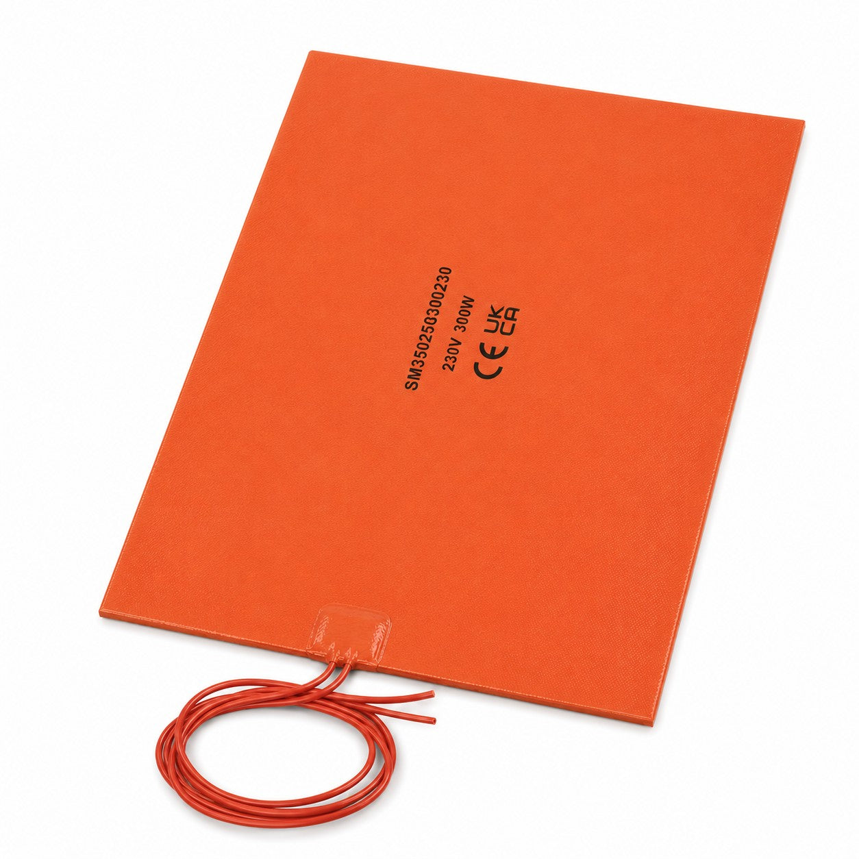 Silicone Heater Mat 350 x 250mm – 300W 230V