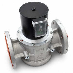 Gas Solenoid Valve Automatic Reset DN65 (65mm) 230V AC – Normally Closed Industrial Gas Safety Valve