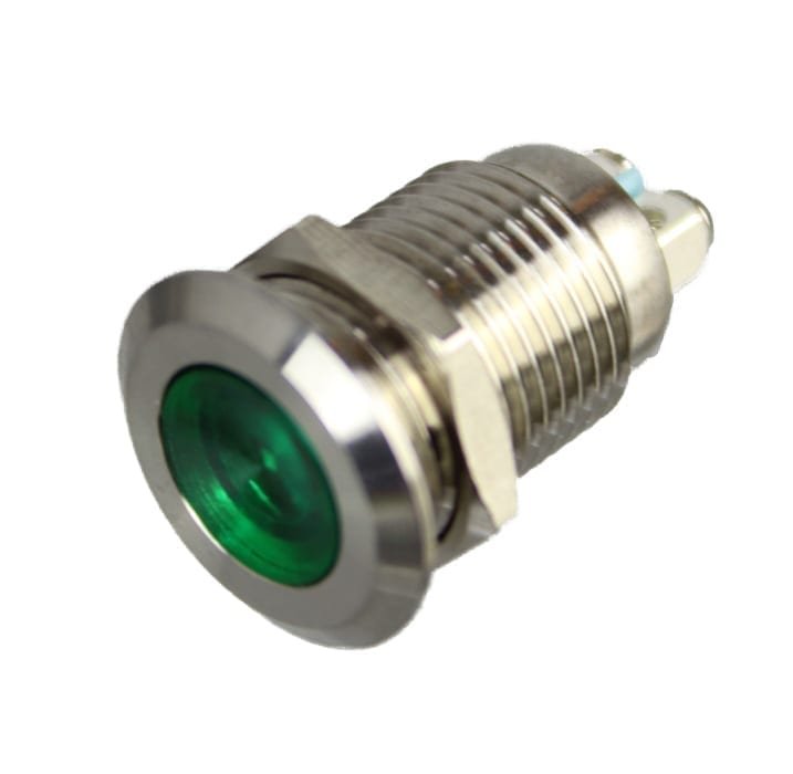 steel indicator green
