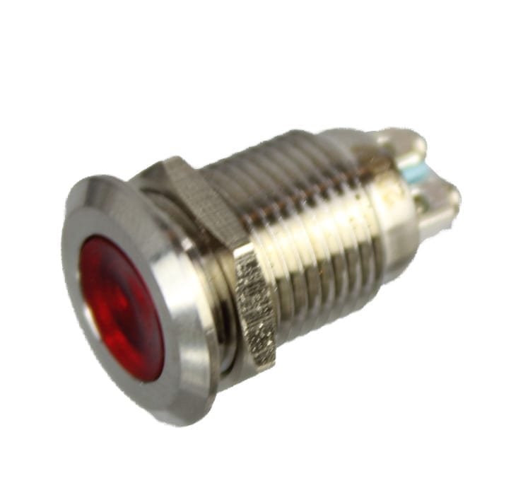 steel indicator red