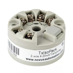 Novus TxIsoUSB Universal Input 2-Wire 4-20mA Head Mount Isolating Transmitter